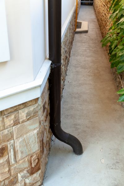 Underground Gutter Service in Akron