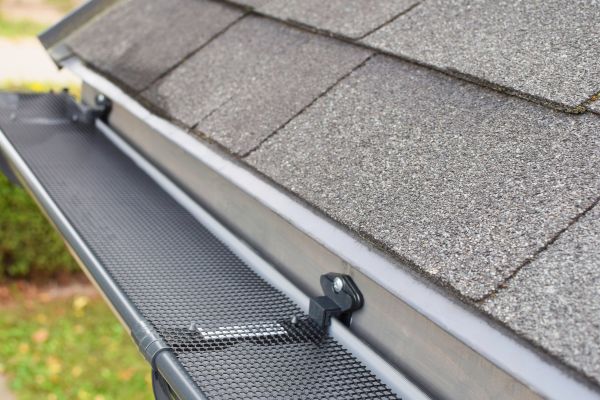 Covered Gutter Installation in Akron