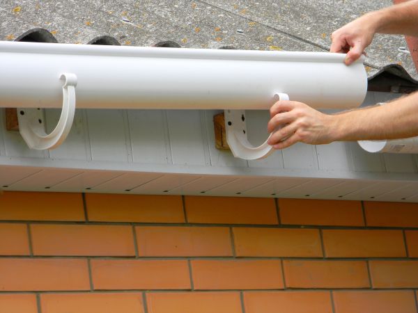 Half Round Gutter Installation in Akron