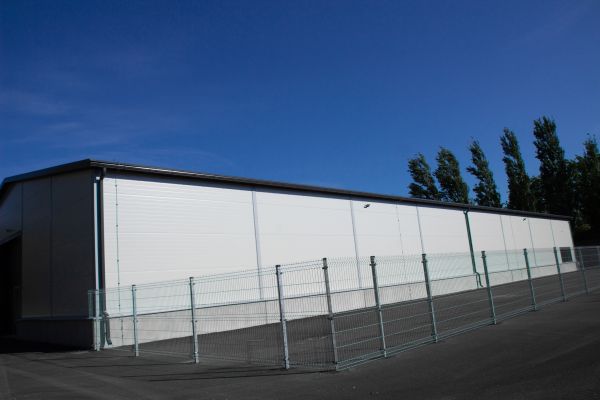 Warehouse Gutter Installation in Akron