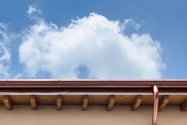 Copper Gutter Installation in Akron