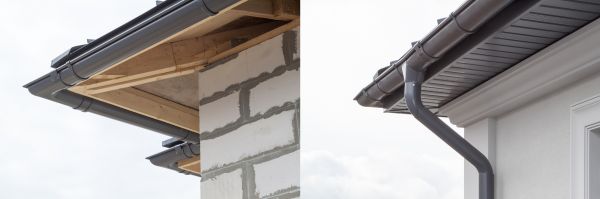 Wood Gutter Replacement in Akron