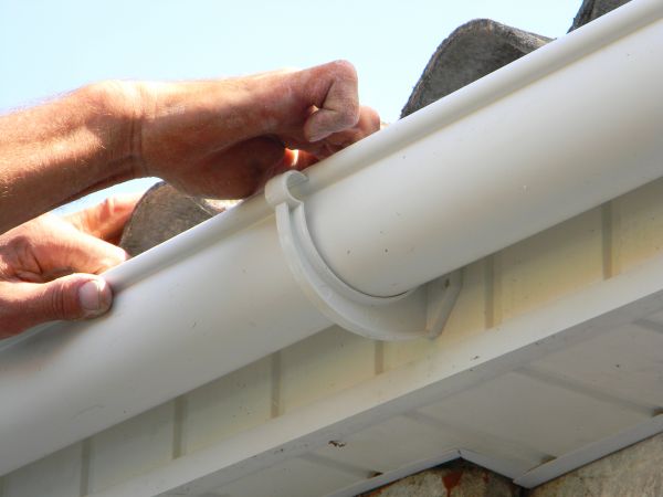 Plastic Gutter Repair in Akron