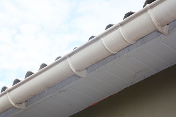 Plastic Gutter Installation in Akron