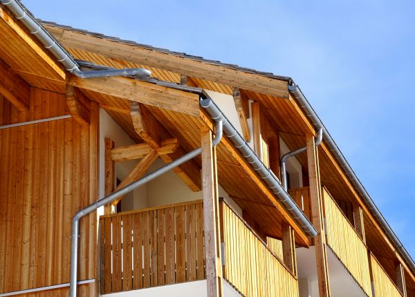 Balcony Gutter Installation in Akron